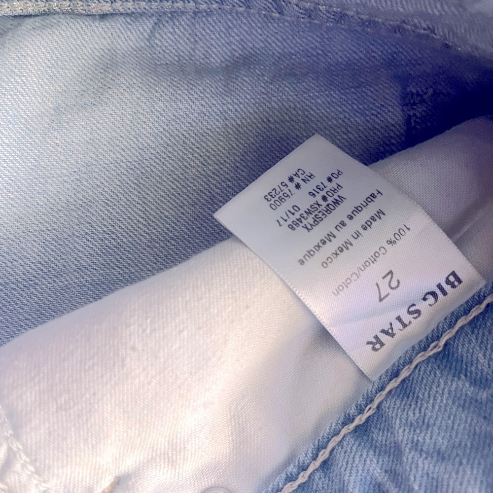 Big Star Vintage Jean Shorts NWOT - Picture 8 of 8